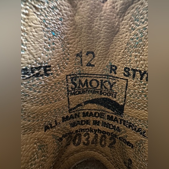 Smoky Mountain Kids Monterey Series Youth Western Boots Size 12 - Picture 10 of 14